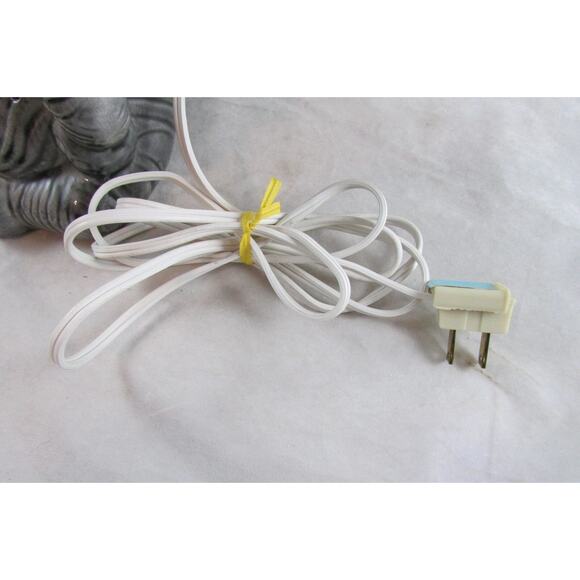 Ceramic Elephant Figural Accent Light Pierced Tummy Vintage - Picture 8 of 9